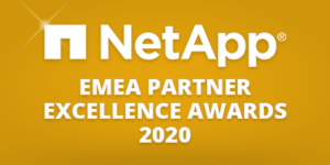 NetApp EMEA Partner Excellence Awards 2020